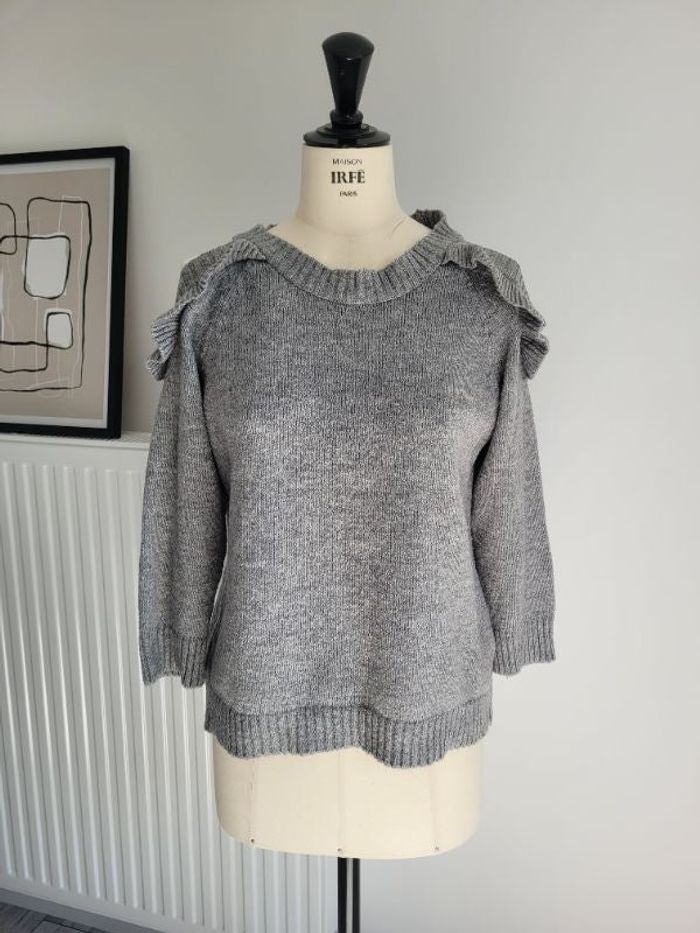 Pull gris S