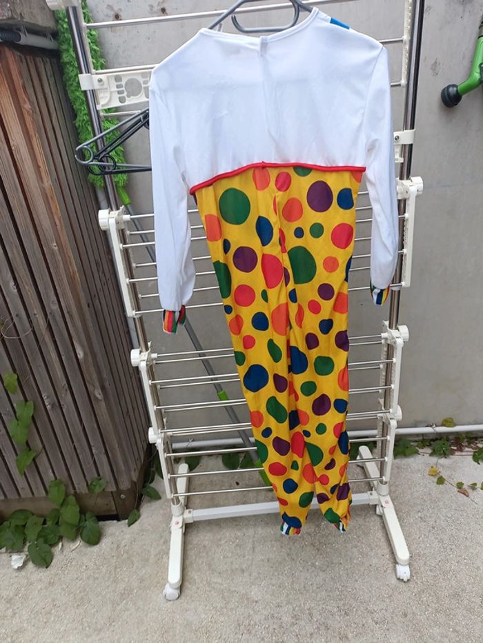 Déguisement clown enfant taille large 10-12 ans - photo numéro 5