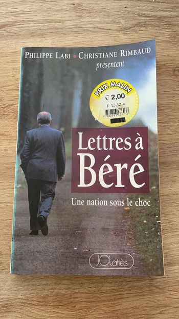 Livre Lettres à Béré