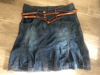 Jupe en jeans Kiabi taille 40