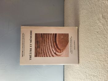 Livre Théâtre et mémoire - Editions Ophrys