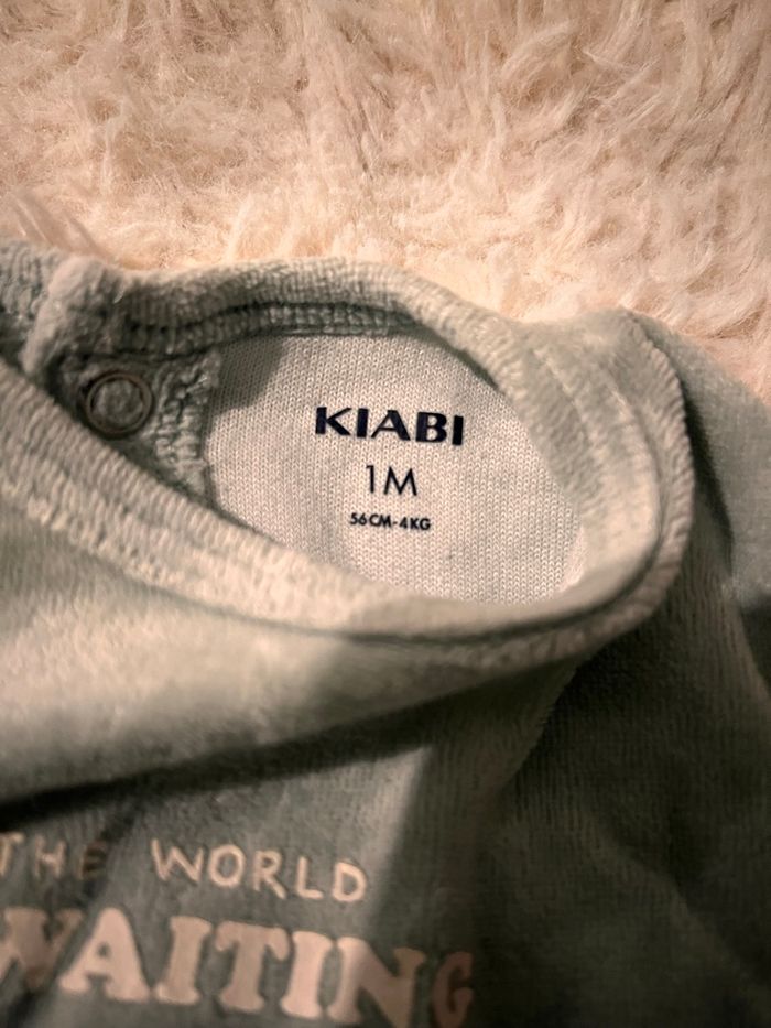 Pyjamas velours Kiabi - photo numéro 3