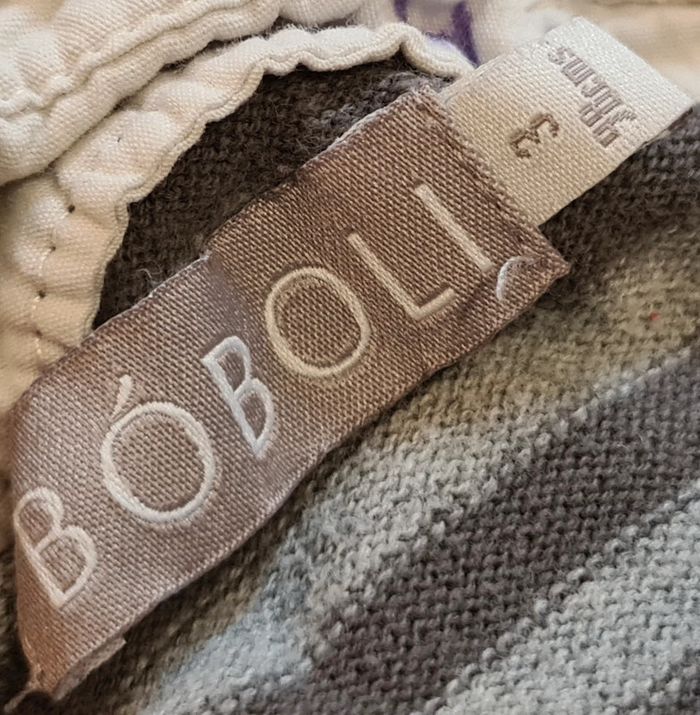 Pull fin gris à carreaux garçon taille 3 ans Boboli - photo numéro 4