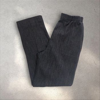 Pantalon chino droit marron taille élastique 36