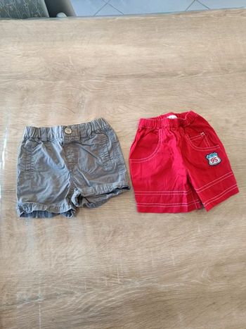 Short garçon 6 mois tbe