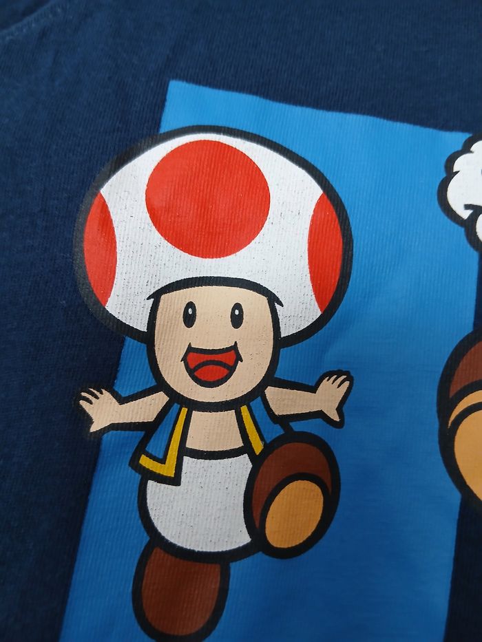 T shirt manches courtes Super Mario 10 ans - photo numéro 6