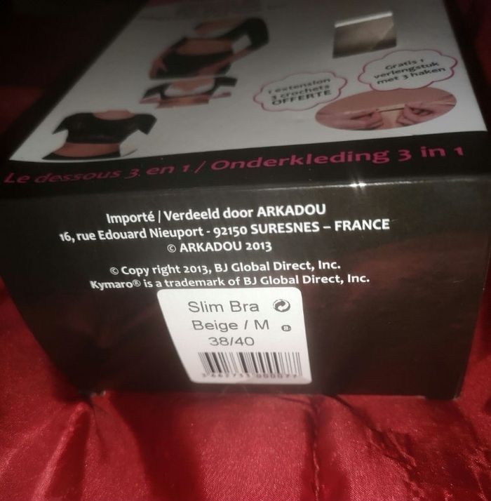 Slim bra beige taille 38/40 - photo numéro 2