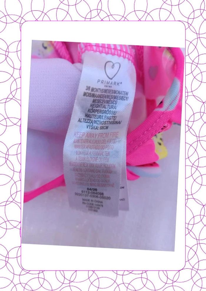 Maillot de bain 6 mois Primark - photo numéro 2