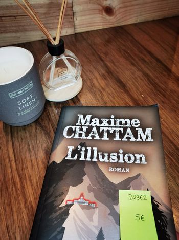 D2962 - livre "L'illusion" de Maxime Chattam
