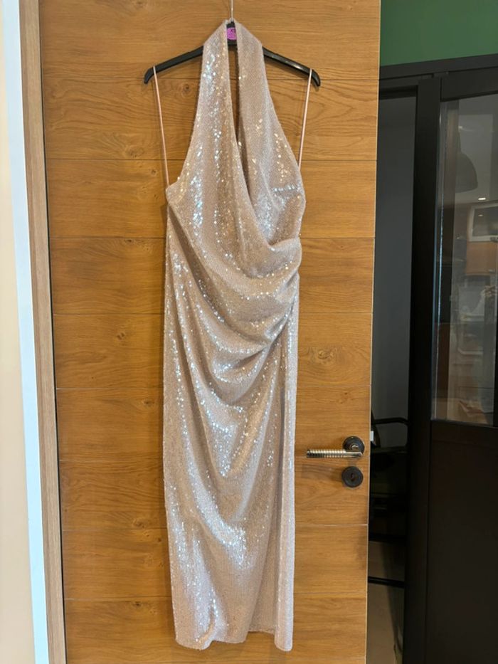 Robe ZARA rose poudré