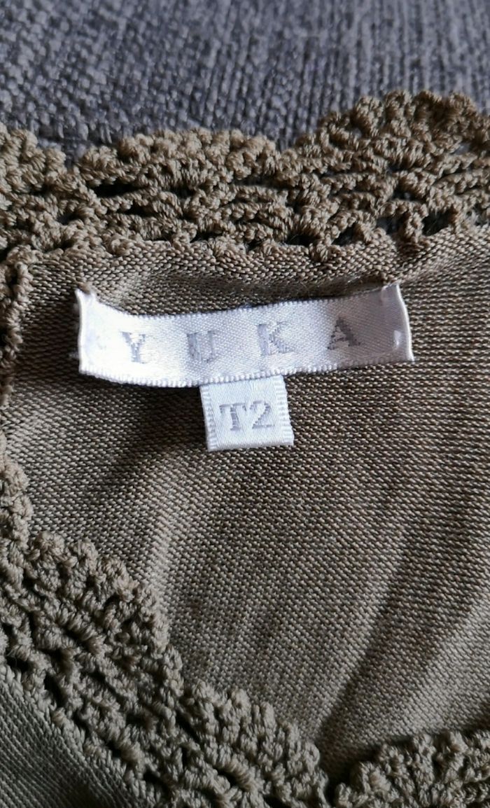 T shirt kaki - photo numéro 5