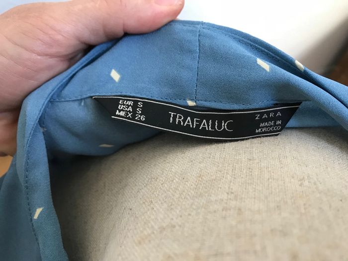Tres belle blouse bleu | Taille S | ZARA - photo numéro 5