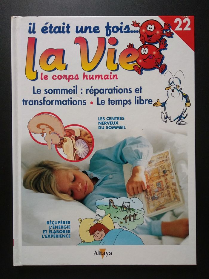 5 livres Il était une fois la vie Le corps humain Altaya - photo numéro 3