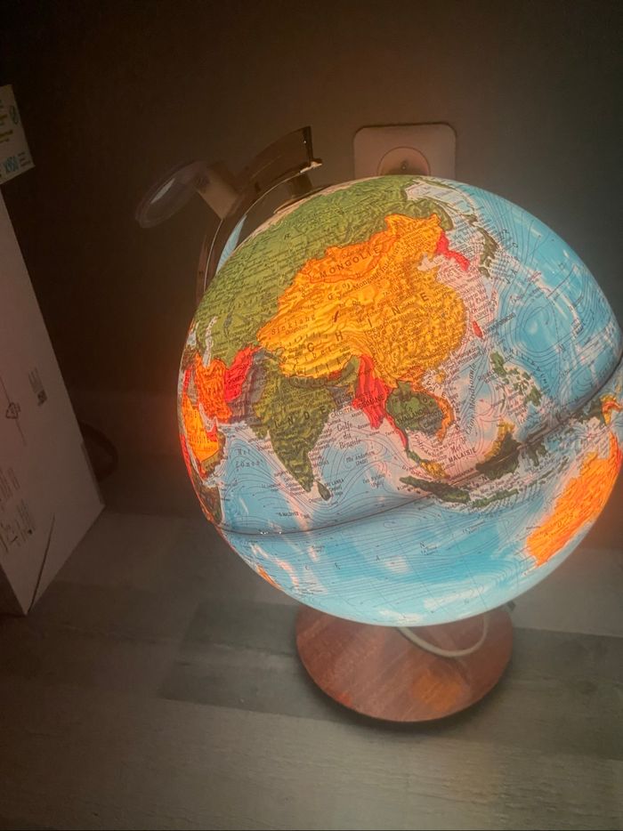 Mappemonde vintage - photo numéro 8