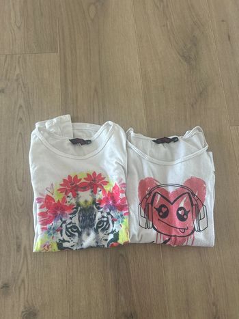 Lot 2 T-shirt taille 10 ans