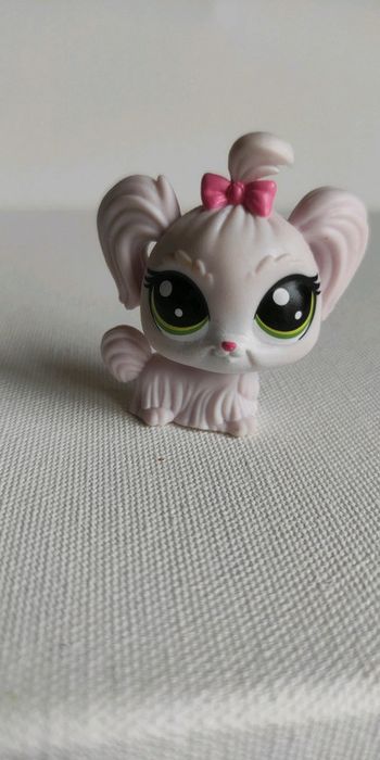 My littlest petshop chien bichon maltais 1-110 duchesse malteaser