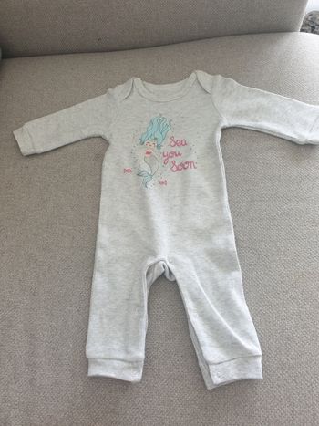 Combinaison en coton organique