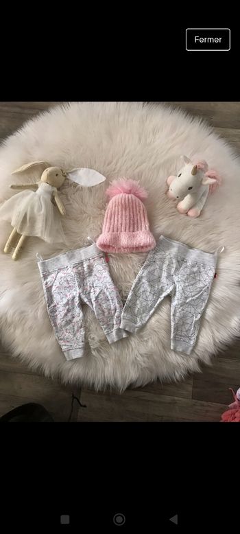 Lot de deux pantalons neufs