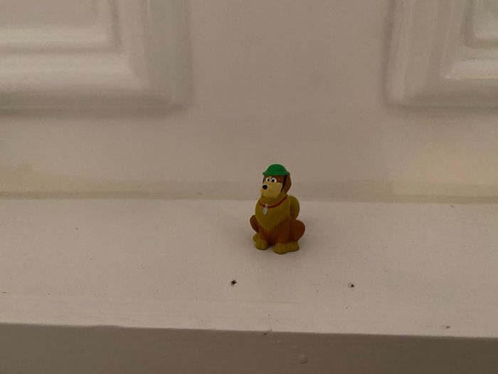 Figurine rare chien nana junior peter pan 2
