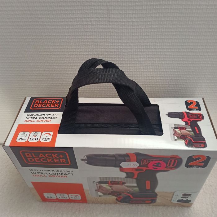 Perceuse black et Decker ultra compacte/drill driver/10.8 v - photo numéro 4