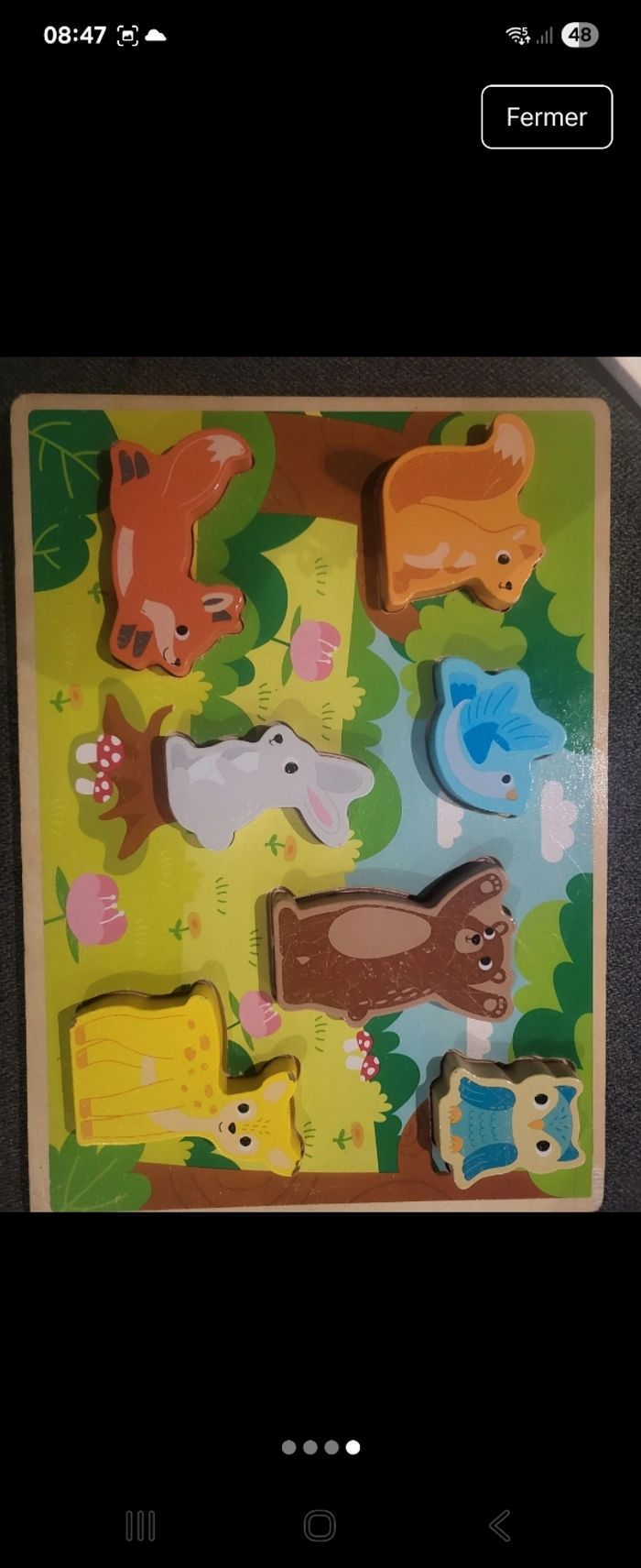 Lot 4 puzzles bois - photo numéro 4