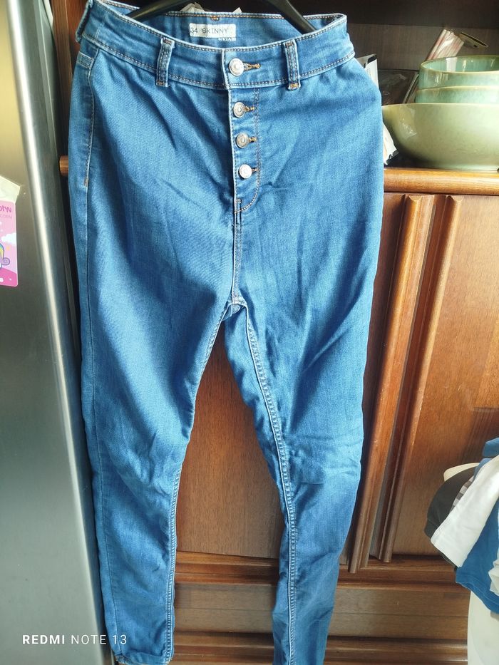 #kytie34femme. Skinny taille haute taille 34