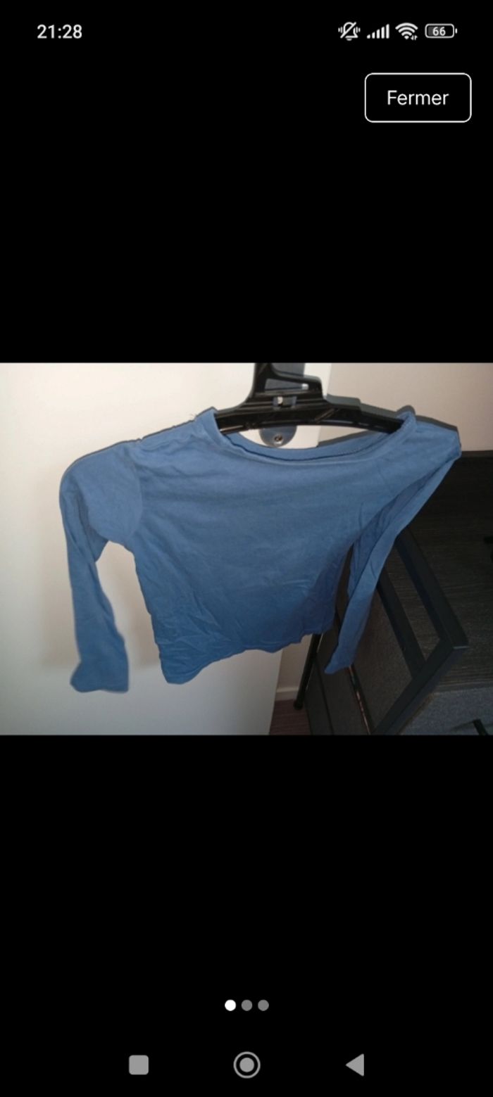 Tee shirt manche longue - photo numéro 2