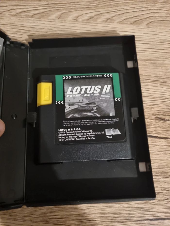 lotus 2 R-E-C-S sega mega drive Complet - photo numéro 7