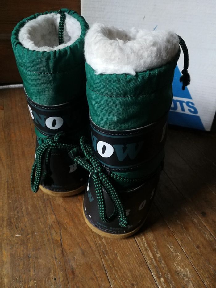 Snow Boots Les bottes de neige vertes - photo numéro 2