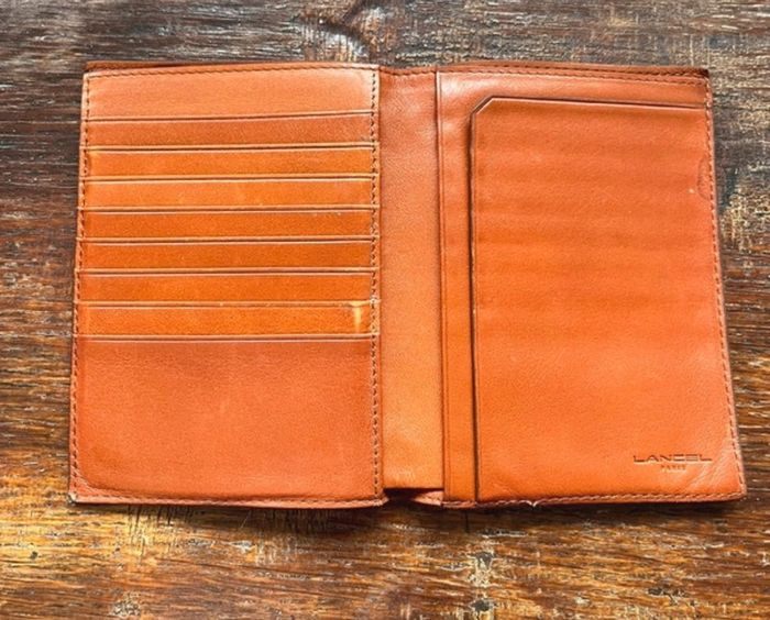 Porte feuille lancel camel - photo numéro 5