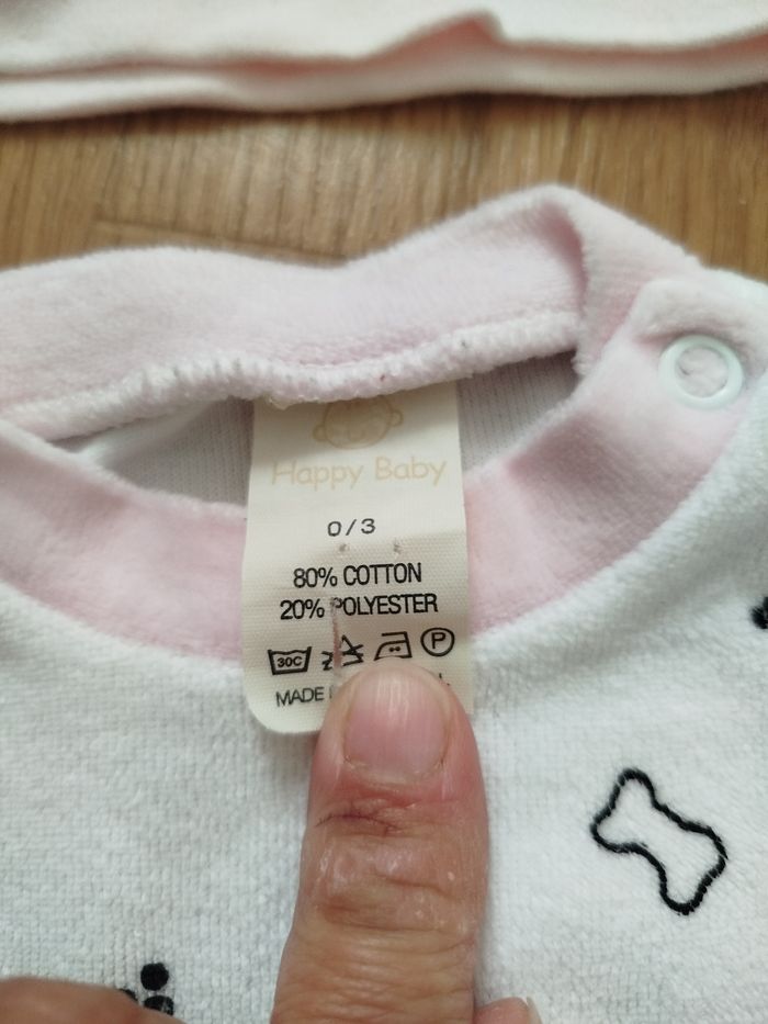 Pyjamas et bonnet - photo numéro 3