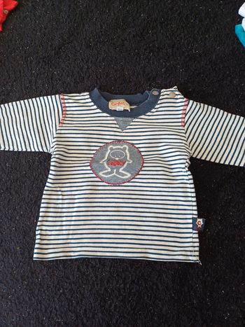 Tee shirt manches longues confetti