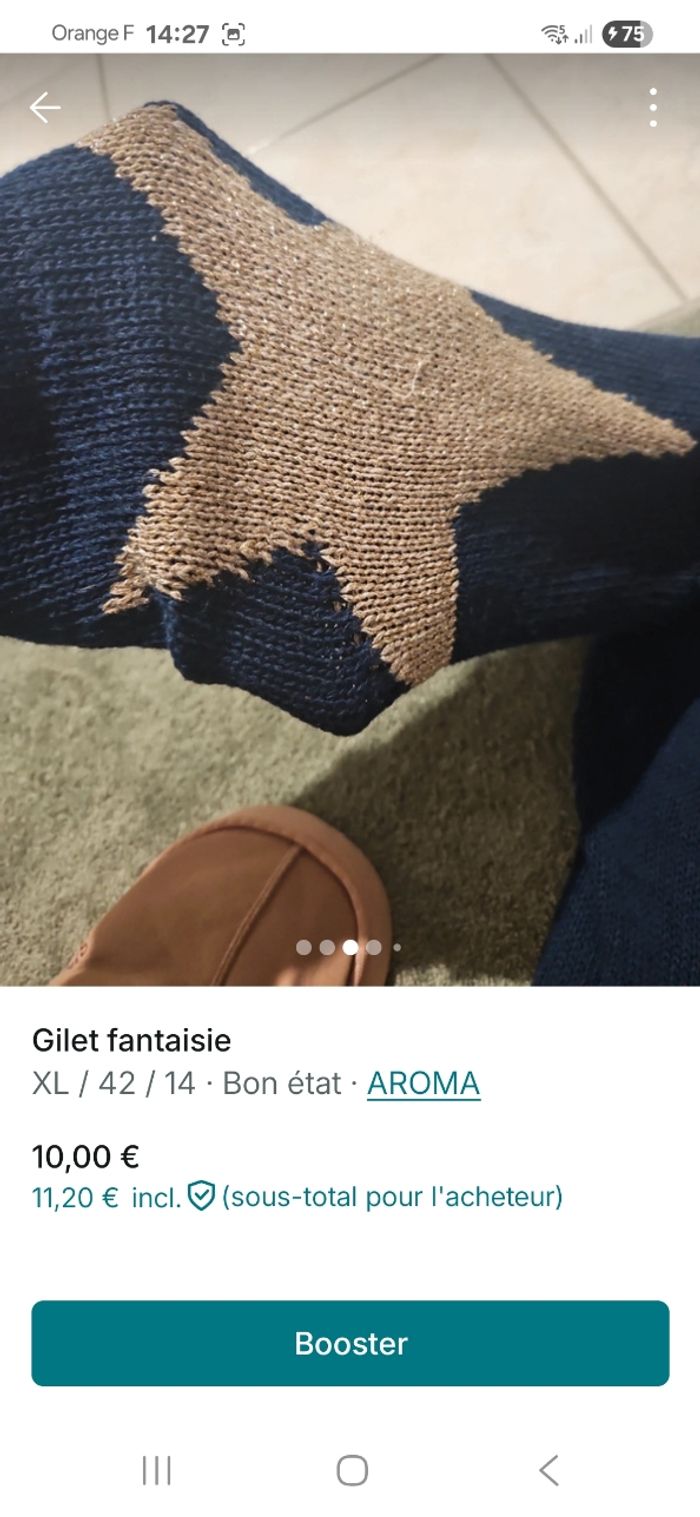 Gilet fantaisie - photo numéro 4