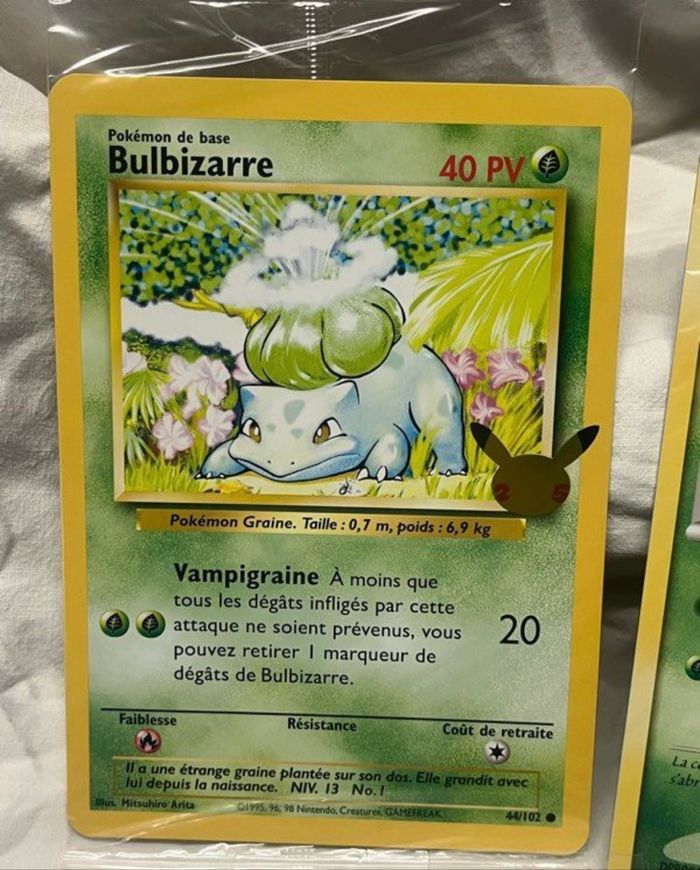 5 Boosters Pokémon 25 ans neufs scellés - photo numéro 3