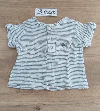 T-shirt garçon 3 mois
