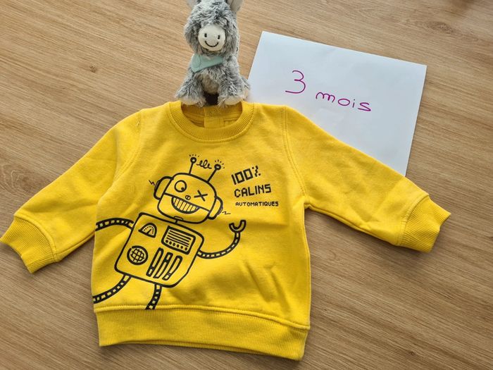Pull bébé garçon 3 mois
