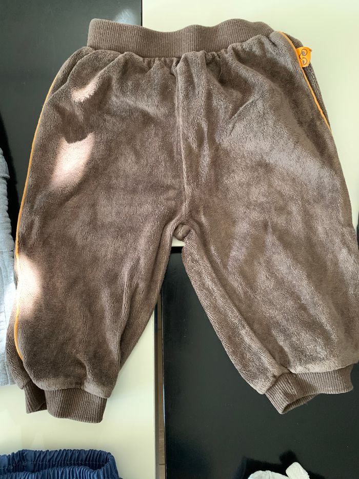 Lot de 7 pantalons joggings 6 mois jean carreaux - photo numéro 7