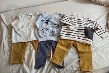 Lot de 9 tenues Zara garçon