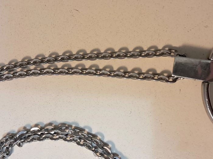 Collier long et pendentif up cyclé - photo numéro 6