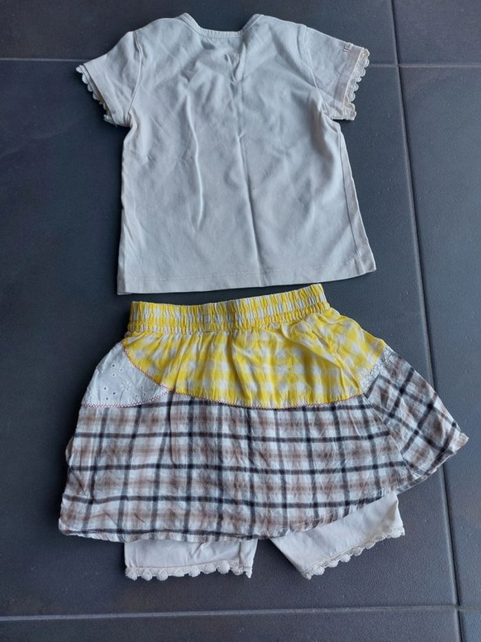 Jupe + tee-shirt Jean Bourget 18 mois - photo numéro 7