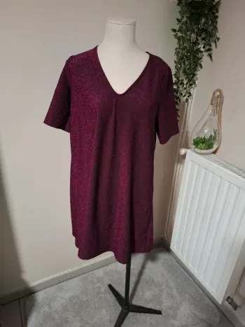 Robe de soirée pailletée taille 38