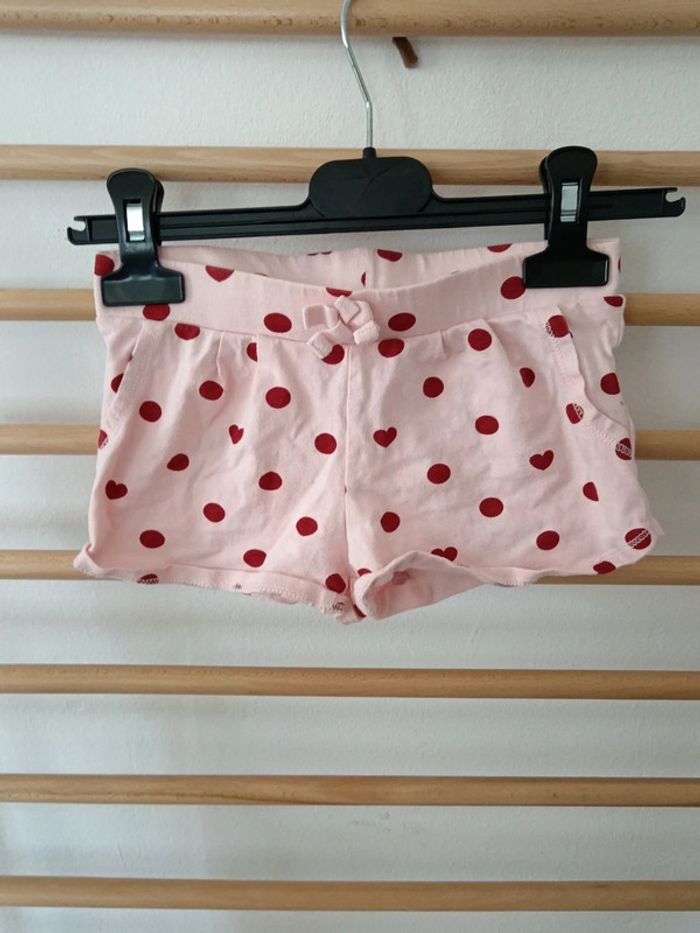 Short kiabi a pois