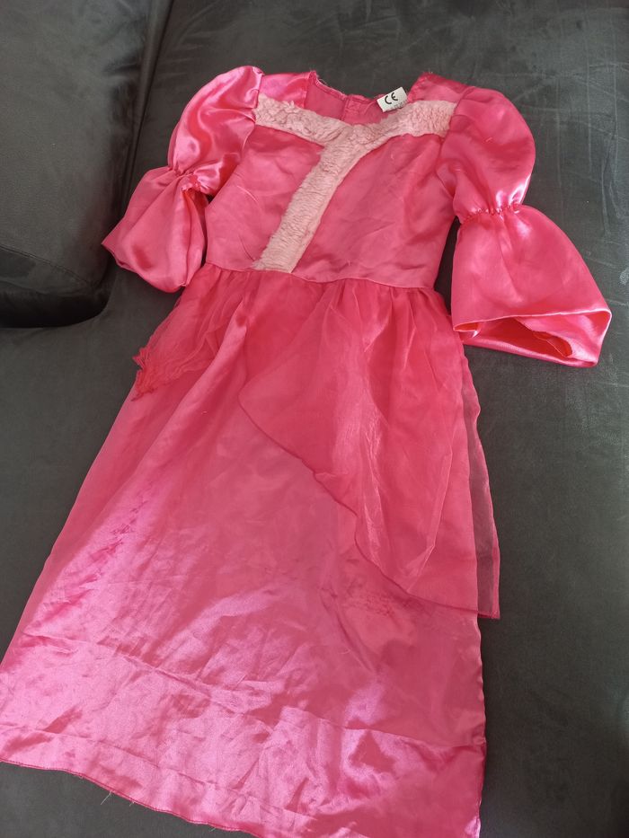 Robe déguisement princesse 3/4 ans rose - photo numéro 3