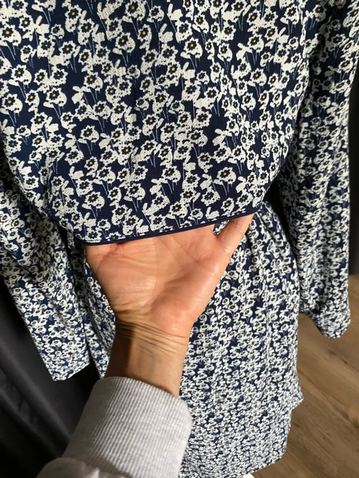 Trench-coat à fleurs Yumi - photo numéro 8