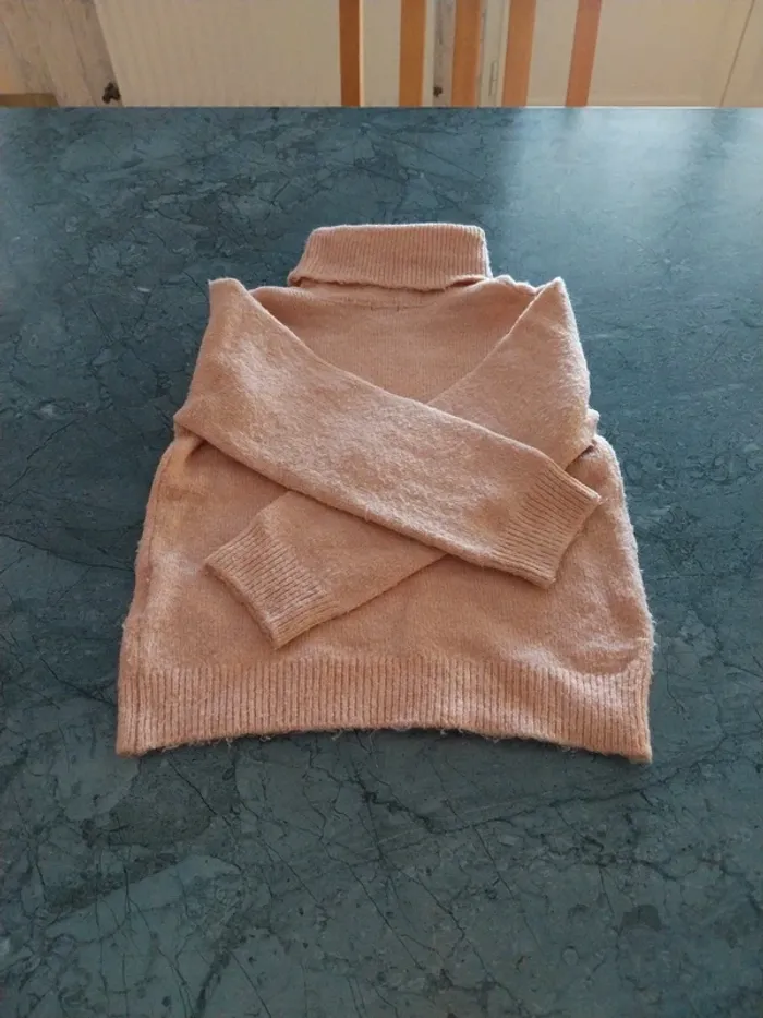 Pull à col roulé 5 ans - photo numéro 3