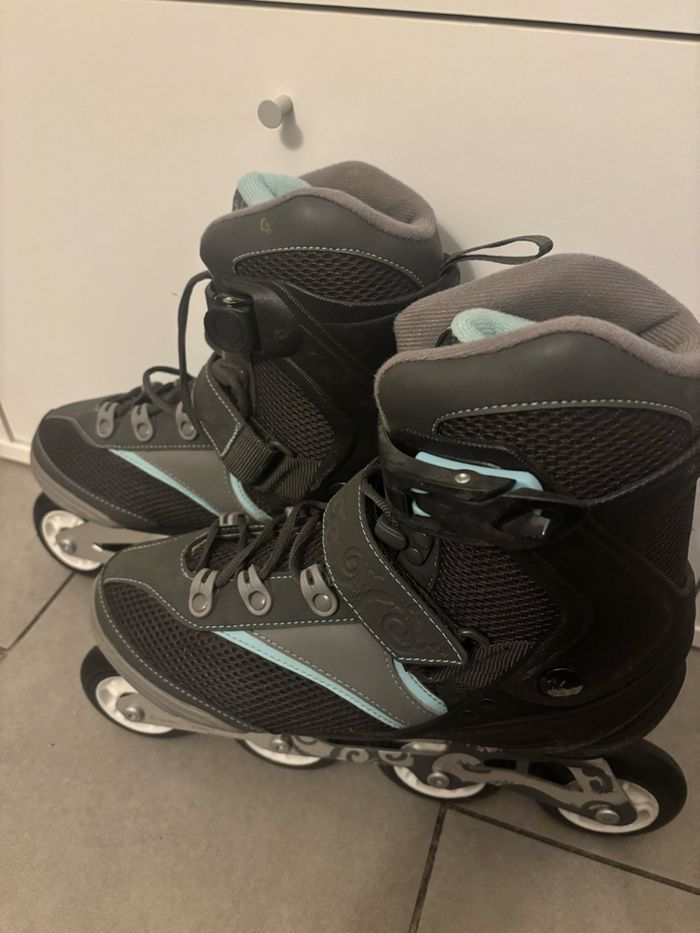 Rollers oxelo décathlon taille 40 - photo numéro 5