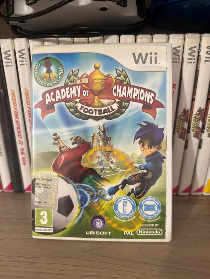 Academy of champions football jeu Wii
