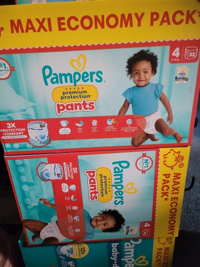 Pampers pants premium taille 4