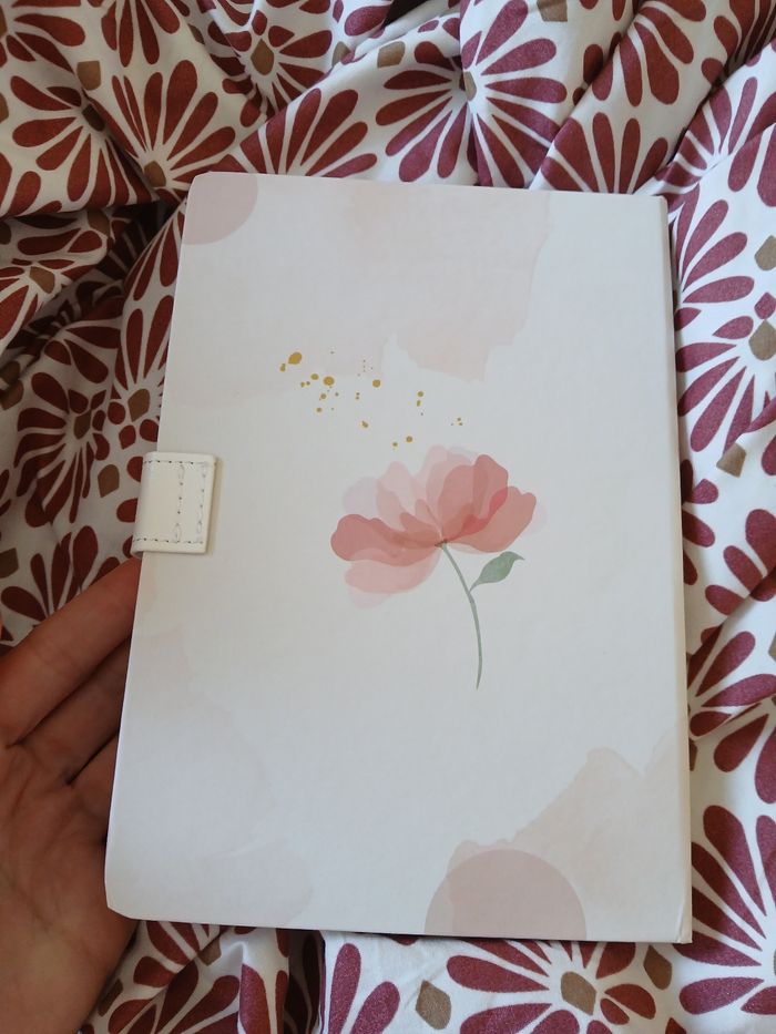 Notebook fleur - photo numéro 5