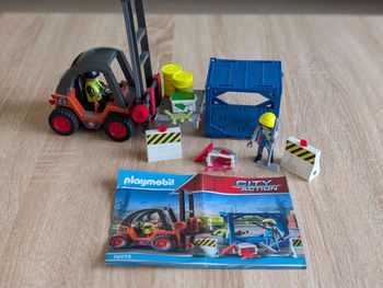 Playmobil 79772 Chariot élévateur avec cargeaison